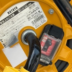 A593◇ハタヤ◇電工ドラム◇コードリール◇30m◇ブレーカー付◇BG-301KXの画像