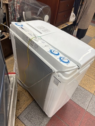 大阪市発 配達可能 アクア 二槽式洗濯機 AQUA 2022年式 AQW-N501