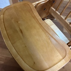 澤田木工所　ベビーハイチェアの画像