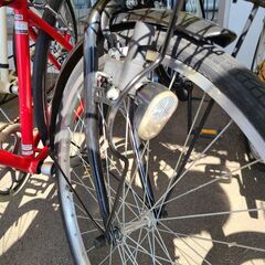 J1361【リユースのサカイ柏店】SAIMOTO　サイモト自転車　シティサイクル　PATIO BOX.ON　ダイナモライト　ブラック　★店頭にて試乗可★ 簡易クリーニング済　　 中古自転車 　流山市  松戸市 我孫子市 鎌ヶ谷市 船橋市 守谷市 取手市の画像