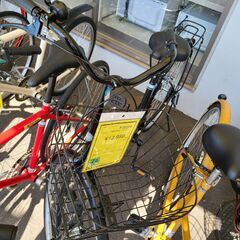 J1361【リユースのサカイ柏店】SAIMOTO　サイモト自転車　シティサイクル　PATIO BOX.ON　ダイナモライト　ブラック　★店頭にて試乗可★ 簡易クリーニング済　　 中古自転車 　流山市  松戸市 我孫子市 鎌ヶ谷市 船橋市 守谷市 取手市の画像