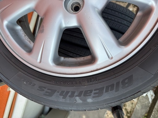 ヨコハマタイヤBluEarth-Es&ダイハツ純正アルミホイールセット 155/65R14