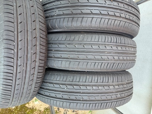 ヨコハマタイヤBluEarth-Es&ダイハツ純正アルミホイールセット 155/65R14