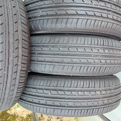 ヨコハマタイヤBluEarth-Es&ダイハツ純正アルミホイールセット 155/65R14の画像