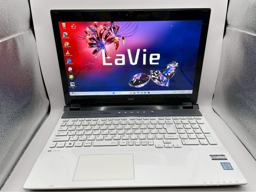 NEC/i7/16GB/SSD256GB/Office付/15.6型/高性能/白