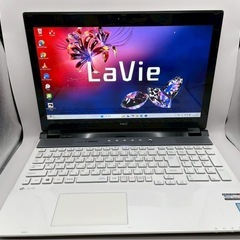 NEC/i7/16GB/SSD256GB/Office付/15.6型/高性能/白の画像