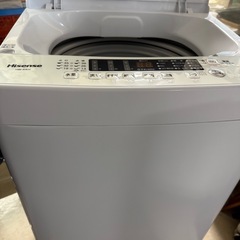 2024年　ハイセンス  洗濯機　4.5kgの画像