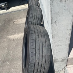 TOYO 225-55/19　中古4本バリ溝の画像