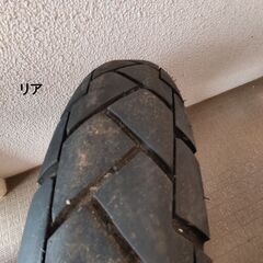 中古タイヤ IRC トレール用 フロント／リアのセットの画像