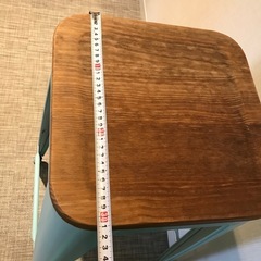 バースツール　水色　2脚の画像