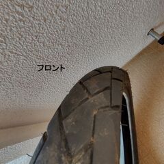 中古タイヤ IRC トレール用 フロント／リアのセットの画像