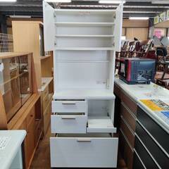 【愛品倶楽部柏店】NITORI ニトリ 2枚扉キッチンボード ソレル80KB 幅80cmの画像