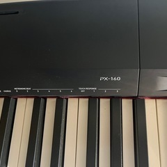 電子ピアノCasio(PX-160)　椅子付き　の画像