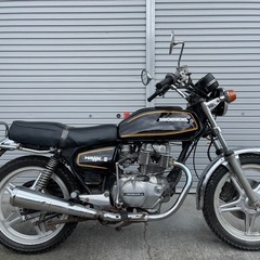 ホンダ　CB250T バブ　ホーク　ホーク2 HAWK2 キャブ清掃済　セル1 始動動画あり　 直接引き取り/陸送可　外装新品　反射塗装　自賠付き！の画像