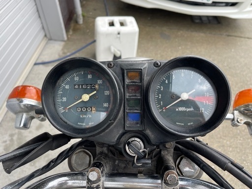 ホンダ　CB250T バブ　ホーク　ホーク2 HAWK2 キャブ清掃済　セル1 始動動画あり　 直接引き取り/陸送可　外装新品　反射塗装　自賠付き！