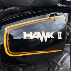 ホンダ　CB250T バブ　ホーク　ホーク2 HAWK2 キャブ清掃済　セル1 始動動画あり　 直接引き取り/陸送可　外装新品　反射塗装　自賠付き！の画像