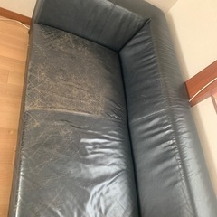 革張りソファの画像