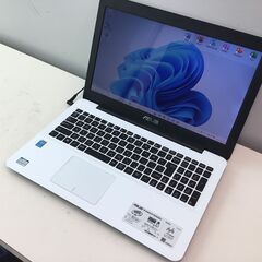 🍀【超美品】ノートPC「ASUS エースース」Win11 🍀最新Microsoft Office2024 新品SSD 管理No1の画像