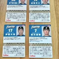 ファイターズ　プロ野球チップスカード　2021の画像