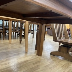 【ドリーム川西店御来店限定】ダイニングテーブル/中古品 【2125560000020033】の画像