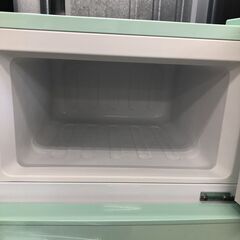 【ジャングルジャングル石津店】A-Stage 冷蔵庫 WRD-2090G 2018年製 85L レトロ 2ドア 新生活 堺市 堺区 西区 石津の画像