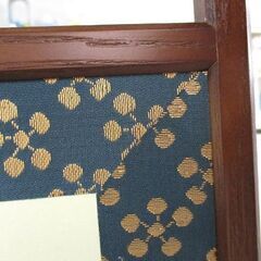 茶道具 風炉先屏風 利休梅 1尺8寸 裏白 風炉先 札幌市の画像
