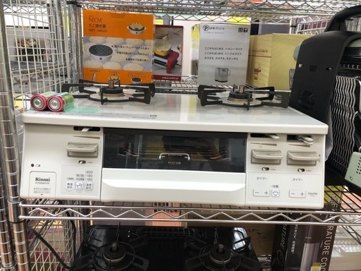 《尼崎市/リサイクルショップドリーム次屋店》★ジモティー割引有★都市ガステーブル　Rinnai P-T66WH7R 2023年製　中古品 ☆尼崎市若王寺☆