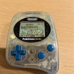 ポケモンmini本体　カセット3本セット　Nintendoの画像