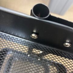 キャスター付き 3段ワゴン 黒 ブラック スチール製 幅40cm 奥行30cm 高さ81cm 収納ラック キッチン オフィス サイドワゴンの画像