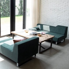 フランネルソファ(Flannel Sofa)ブルー の画像