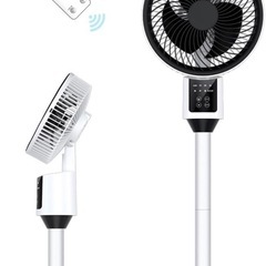 扇風機　リモコン付きの画像