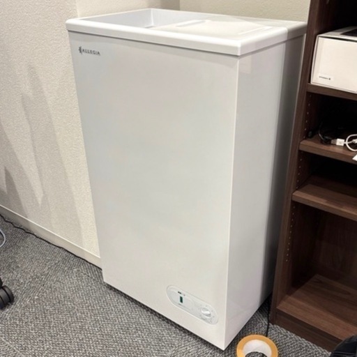 【美品】ALLEGIA 冷凍庫 41L（AR-BD43-SW）2023年製 福岡市中央区天神 引き取り限定