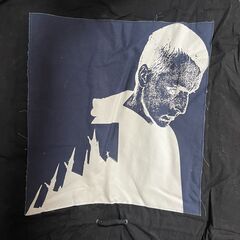 RAF SIMONS (ラフシモンズ) 05AW POLTERGEIST期 ARCHIVE ポルターガイスト期 パッチワーク モッズコートアウター ブラック アーカイブの画像