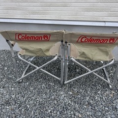 廃盤希少品　Coleman ミニキャプテンチェア2脚セットの画像