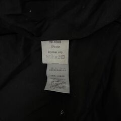 RAF SIMONS (ラフシモンズ) 05AW POLTERGEIST期 ARCHIVE ポルターガイスト期 パッチワーク モッズコートアウター ブラック アーカイブの画像