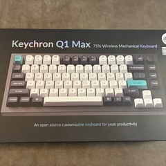 美品 Keychron Q1 Max JIS 日本語配列/赤軸の画像