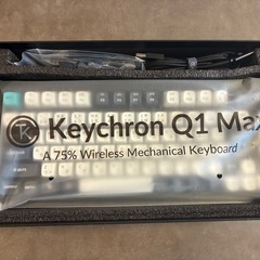 美品 Keychron Q1 Max JIS 日本語配列/赤軸の画像