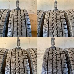 【スタッドレス】DUNLOP WINTERMAXX SV01 195/80R15 LT M+S 中古タイヤ4本セットの画像