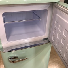 2ドア冷蔵庫　オーヤマの画像