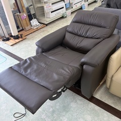 【表示価格より20%OFF】電動リクライニング1Pソファの画像