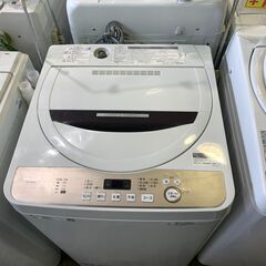 6.0KG洗濯機 シャープ ES-GE6D 2020年  の画像