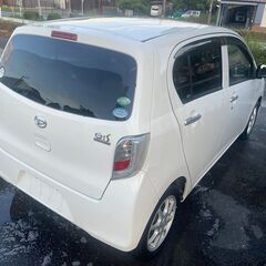 ★　ダイハツ　ミライース　X★走行13100ｋｍ★人気のホワイト★車検２年取得渡し+法令点検整備付★無事故車★キーレス１年保証ポリマーコート付の画像