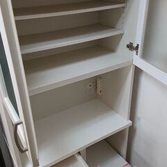 ニトリ 食器棚 中古美品の画像