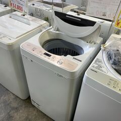 6.0KG洗濯機 シャープ ES-GE6D 2020年  の画像