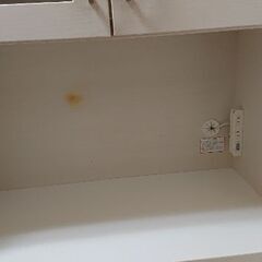 ニトリ 食器棚 中古美品の画像
