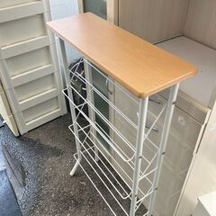 ニトリ スリム シューズラック（天板付き　靴箱　靴棚　シューズボックス）の画像