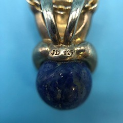 ジモティ割引有★【ジャングルジャングル岸和田店】JUSTIN DAVIS ジャスティンデイビス ネックレス ラピスラズリ シルバー925 南大阪 岸和田市 貝塚市 泉佐野市 和泉市 忠岡町 熊取町の画像