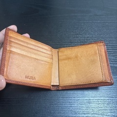 メンズ 2つ折り財布の画像