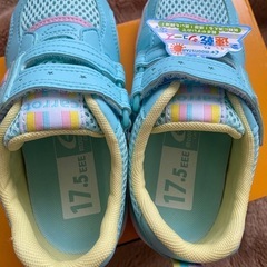 新品　ムーンスター　スニーカー　17.5cm の画像