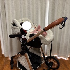 【ベビーカー•チャイルドシートセット】の画像